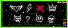 LetMeGlow DS 03 - CROSSED OUT NEON SIGN