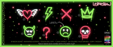 LetMeGlow - DARK STREET NEON SIGNS COLLECTION FATPACK