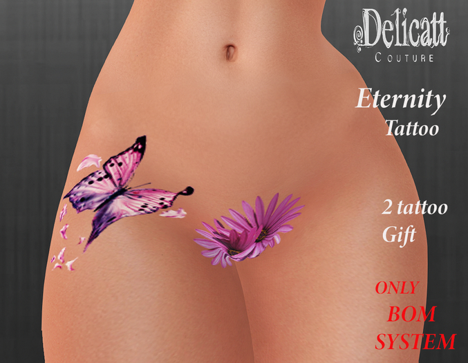 #GIFT#Delicatt couture - Eternity Tattoo - Gift - Bom system  - June 07♥2026♥