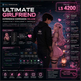 Ultimate Girlfriend Experience Companion Deluxe LSL Script Full Perm Interactive Relationship Engine with User Guide