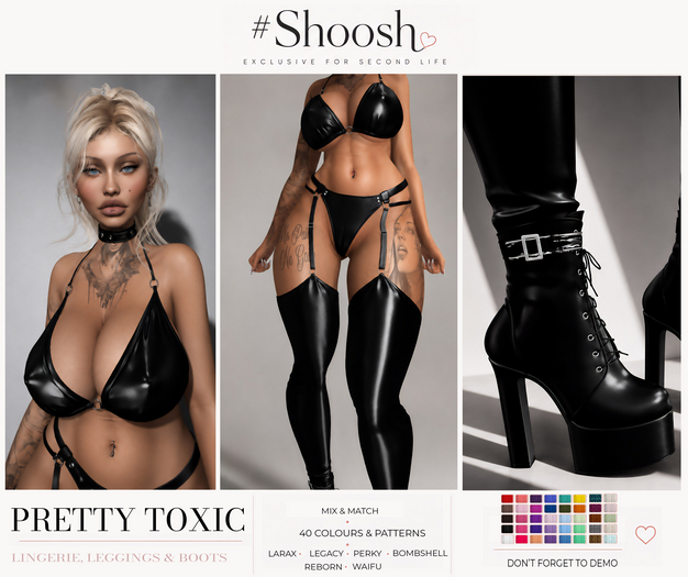 #SHOOSH - Pretty Toxic [FATPACK]