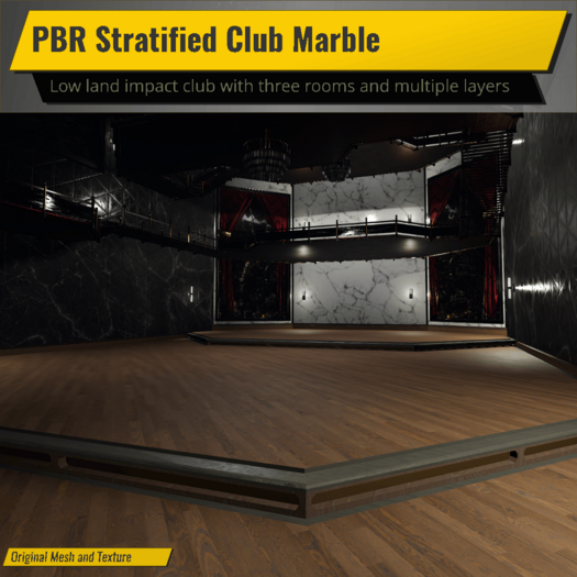PBR Stratified Club Marble
