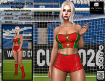 ..::B2K Design::..Outfit World Cup 2026 - Portugal - LaraX - Legacy - bombshell - Reborn - Waifus