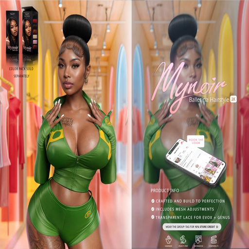 MYNOIR. BALLERINA HAIRSTYLE (COLOR PACK)