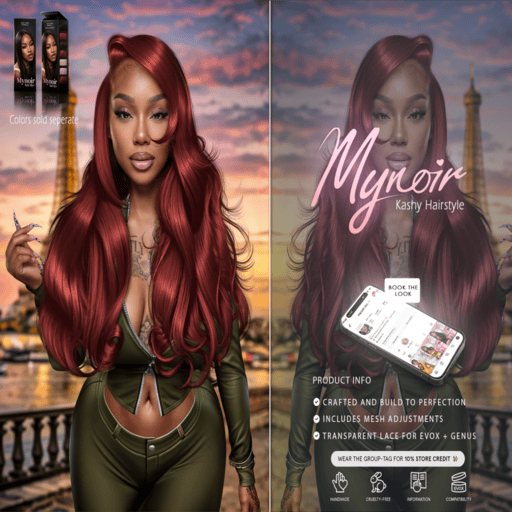 MYNOIR. KASHY HAIRSTYLE ( COLOR PACK )