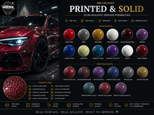 PBR Car Paint Printed & Solid