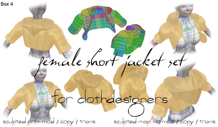 Box 4 - female short  jacket set