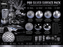 PBR Silver Surface Pack