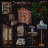 4. Myrrine. Grandmacore Gacha bird cabinet RARE