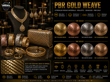 SS-PBR Gold Weave