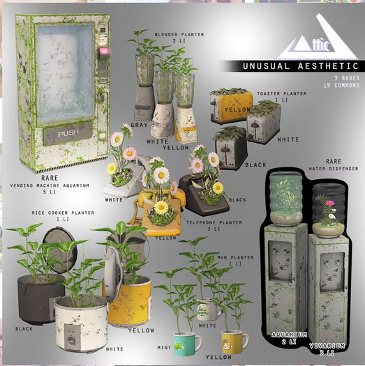 -ATTIC- Water Dispenser Vivarium RARE