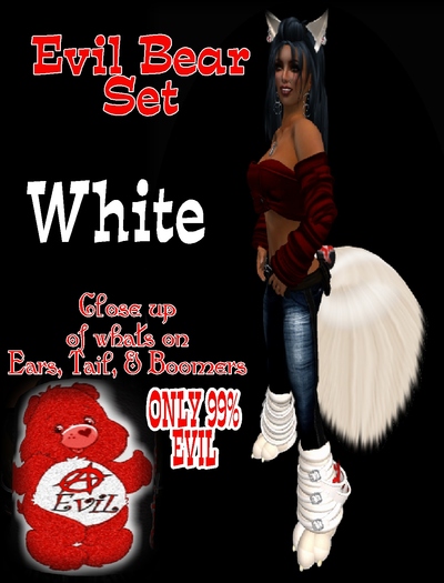 Evil Bear white set