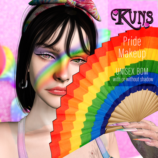 KUNS Pride Makeup