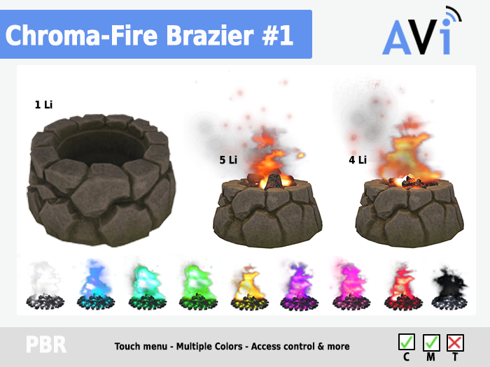 *AVI* Chroma-Fire Brazier_#1