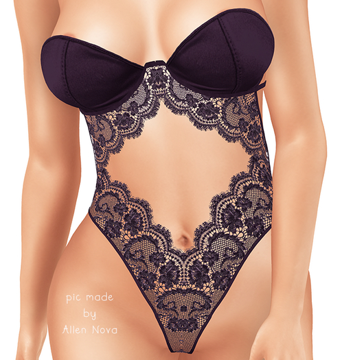 15. [Glitzz] Laura Body - Dark Plum - Maitreya