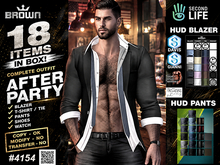 4154 COMPLET OUTFIT AFTER PARTY 4 ITEMS