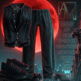 .: AlmaMiranda :. Casual Male Goth Outfit