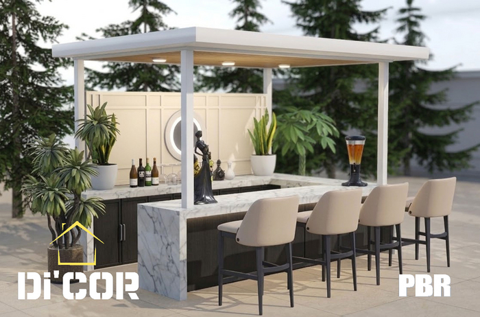 Di'Cor Sunny's Pool Bar Set