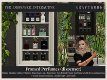 KraftWork Framed Perfumes (Add Me)