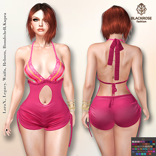 BlackRose  Lina Romper