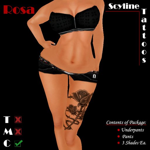 ::Scyline Tattoos:: Rosa
