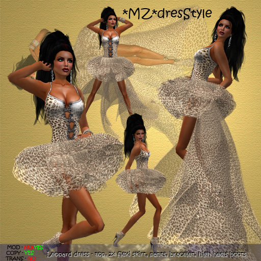 *MZ* Leopard dress