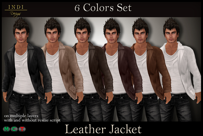 INDI Designs - Leather Jacket Full Set (m)