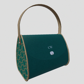Bethany Handbag - Tan/Teal (Mod/Copy)