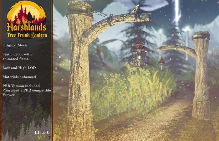 [Harshlands] Tree Trunk Lantern
