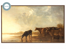 Painting: Landscape with Cows