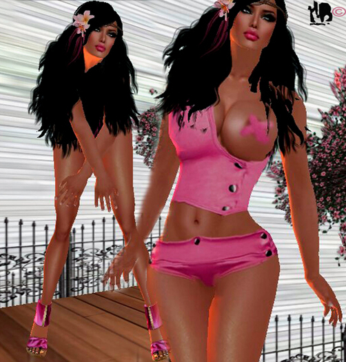Hb-**Naughty Set (PINK)