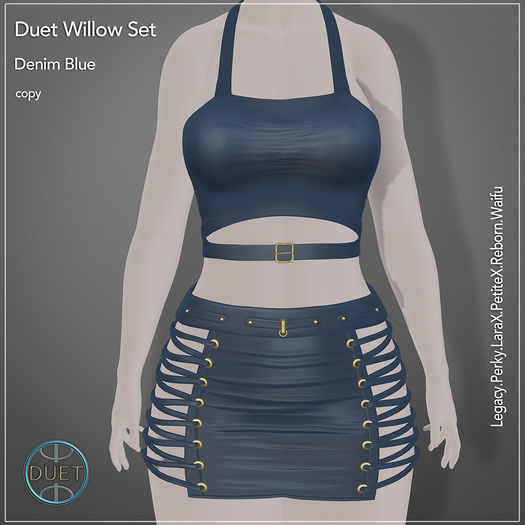 Duet Willow Set Denim 