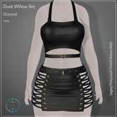 Duet Willow Set Charcoal
