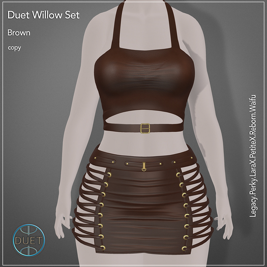 Duet Willow Set Brown 