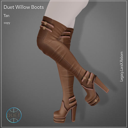 Duet Willow Boots Tan 