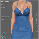 Duet Zara Gown Blue