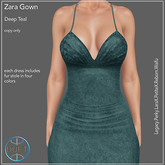 Duet Zara Gown Deep Teal