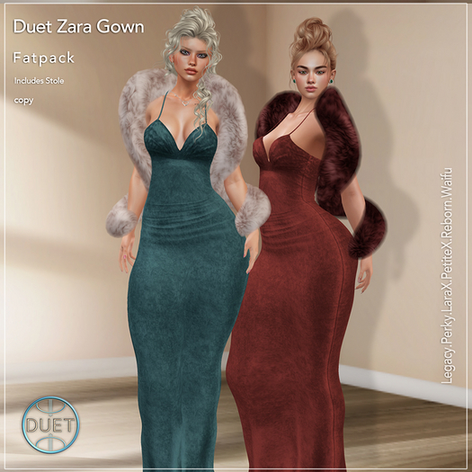 Duet Zara Gown Fatpack - Add Me