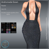 Duet Andromeda Gown Pewter