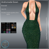 Duet Andromeda Gown Emerald
