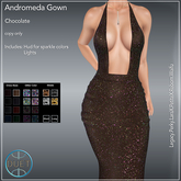 Duet Andromeda Gown Chocolate