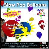 Blow Up & POP Latex Balloon - Xntra City Balloons
