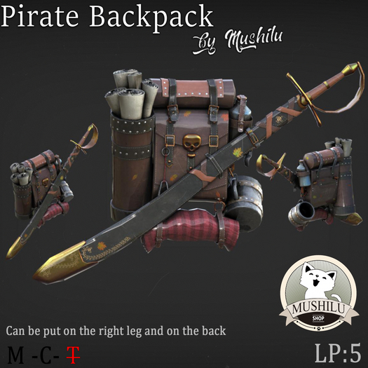 0083 Pirate Backpack