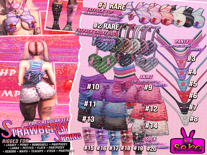 SEKA's Strawberry Spring Panty (Reborn) #7