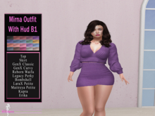 Mirna Outfit With Hud B1