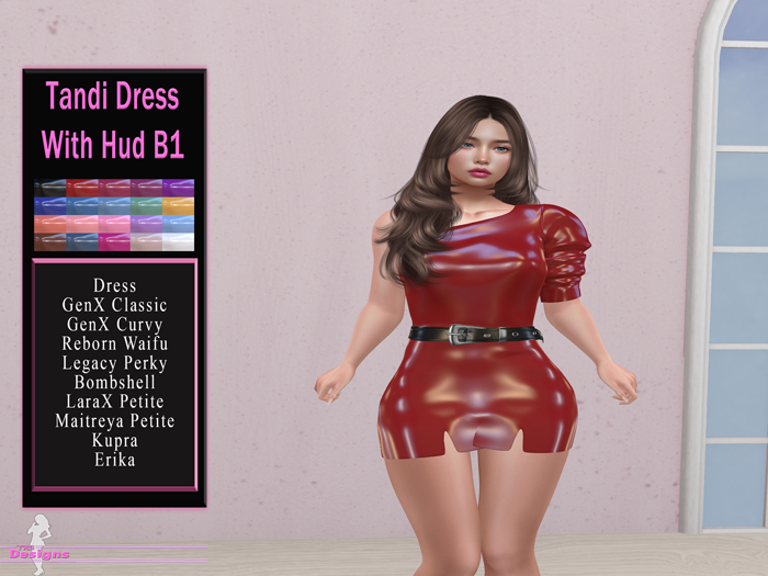 Tandi Dress With Hud B1
