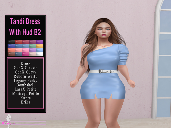 Tandi Dress With Hud B2