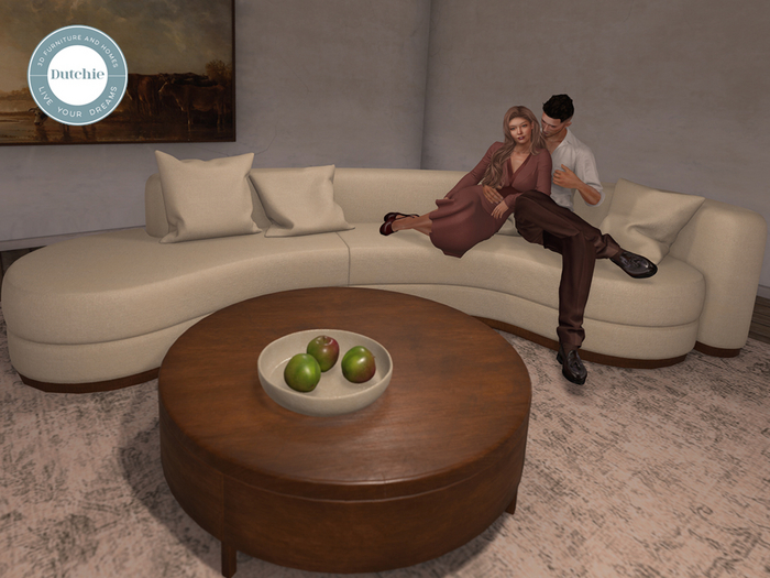 Curved Sofa Set