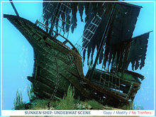 [7+] SUNKEN SHIP : UNDERWATER SCENE