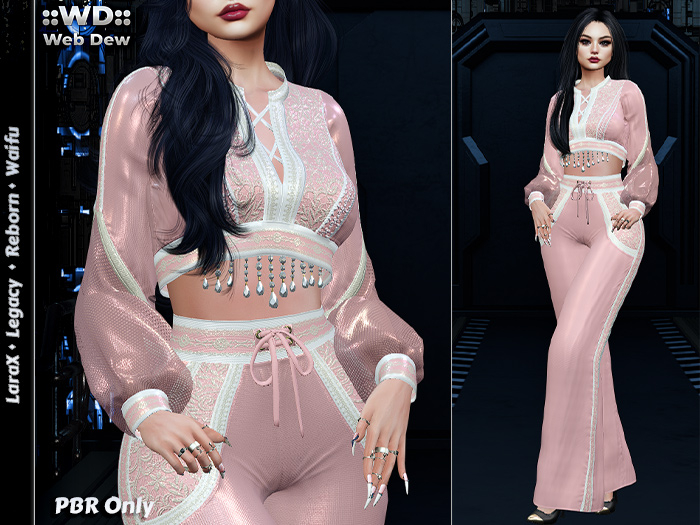 Web Dew :: Set Yvaine - Pink